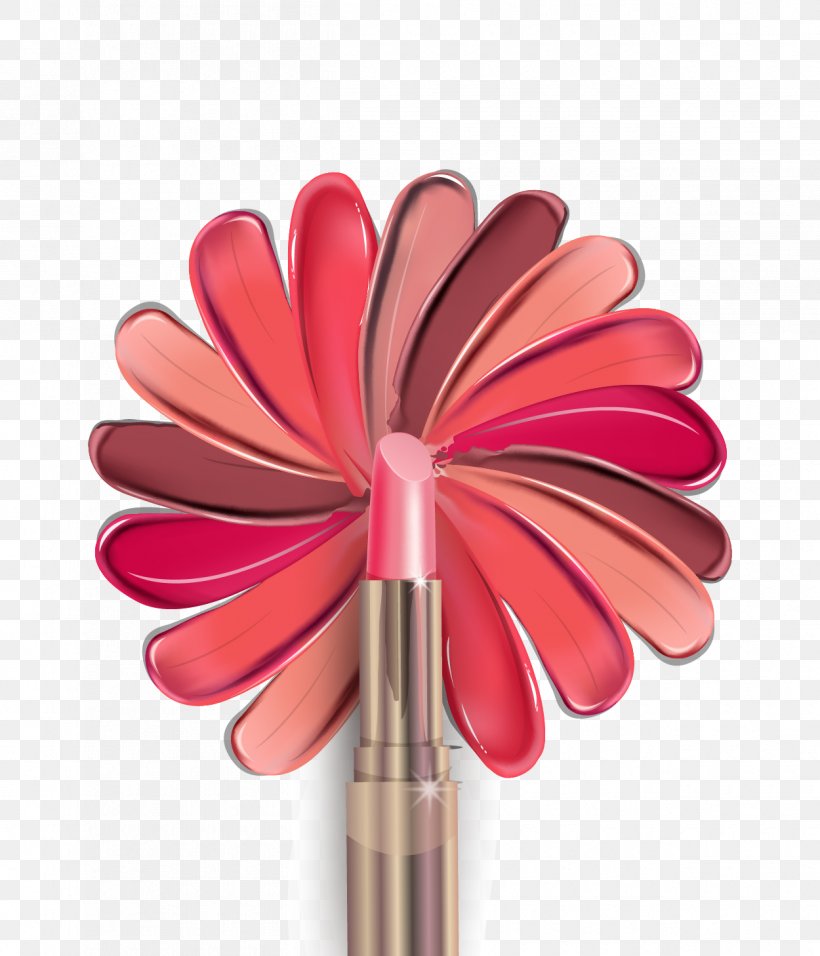 Lipstick Cosmetics Nail Polish Lip Gloss, PNG, 1250x1458px, Lipstick, Color, Cosmetics, Eye Liner, Flower Download Free