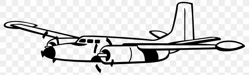 Airplane Propellerflygplan Clip Art, PNG, 2400x727px, Airplane, Airliner, Auto Part, Automotive Design, Automotive Exterior Download Free