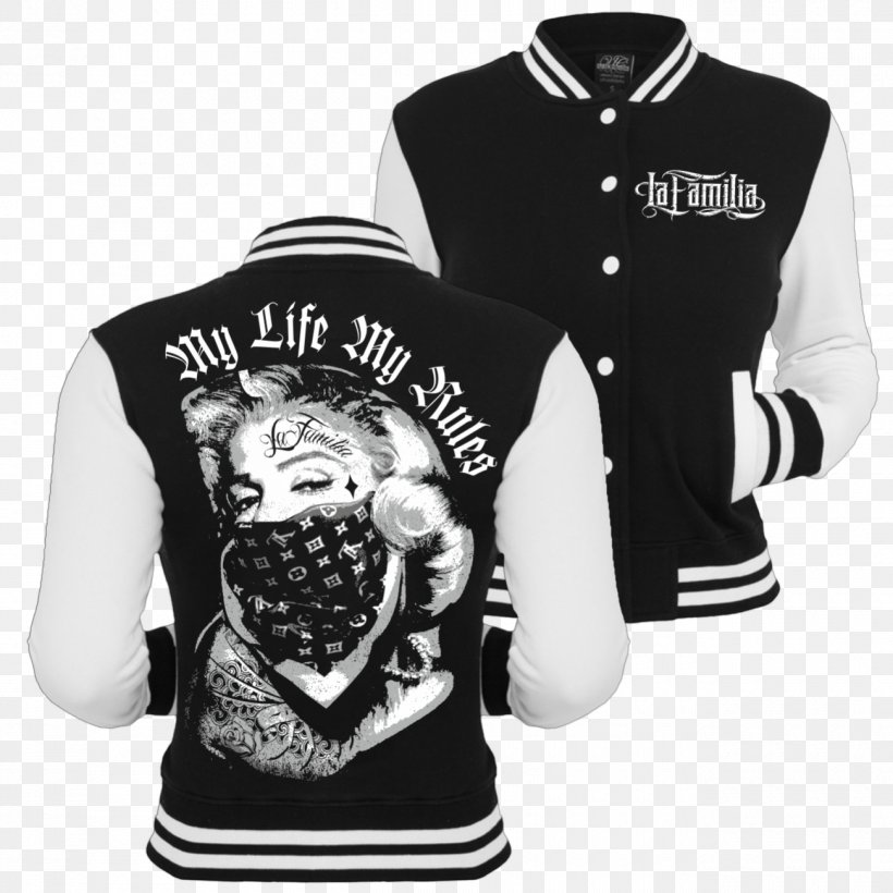 Hoodie T-shirt Jacket Sweatjacke Sleeve, PNG, 1300x1300px, Hoodie, Black, Black And White, Bluza, Brand Download Free