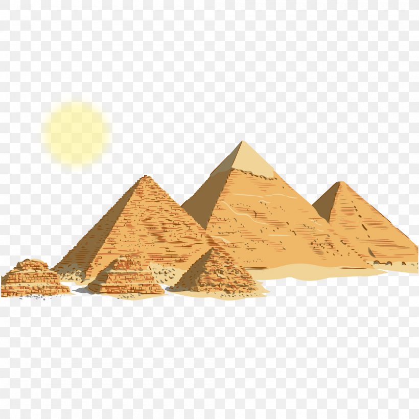 Egyptian Pyramids Ancient Egypt, PNG, 2000x2000px, Egyptian Pyramids, Ancient Egypt, Architecture, Cartoon, Data Download Free