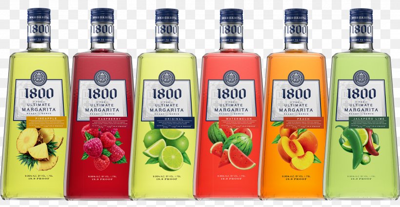 Liqueur Margarita 1800 Tequila Distilled Beverage, PNG, 2031x1052px, 1800 Tequila, Liqueur, Agave Azul, Alcohol, Alcoholic Beverage Download Free