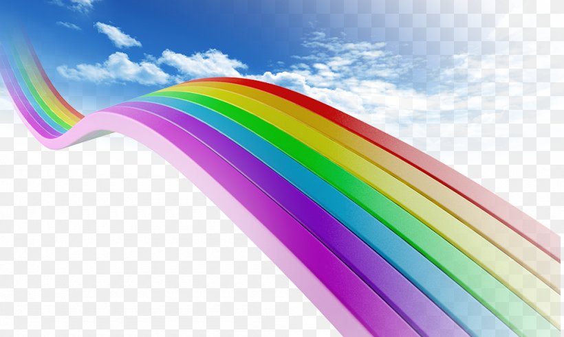 Rainbow Download Computer File, PNG, 1000x600px, Sky, Arc, Color, Designer, Gratis Download Free