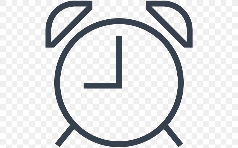 Alarm Clocks Timer, PNG, 512x512px, Alarm Clocks, Area, Black And White, Brand, Clock Download Free