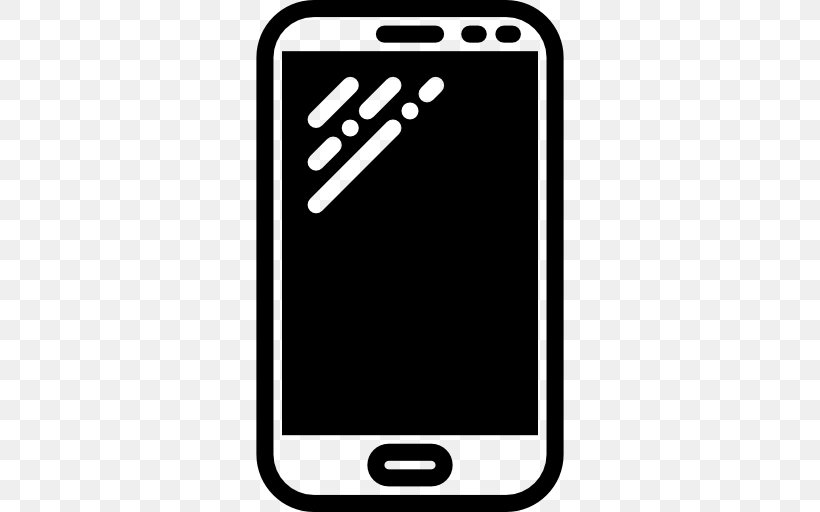 Feature Phone IPhone 6, PNG, 512x512px, Feature Phone, Apple, Area, Black, Black And White Download Free