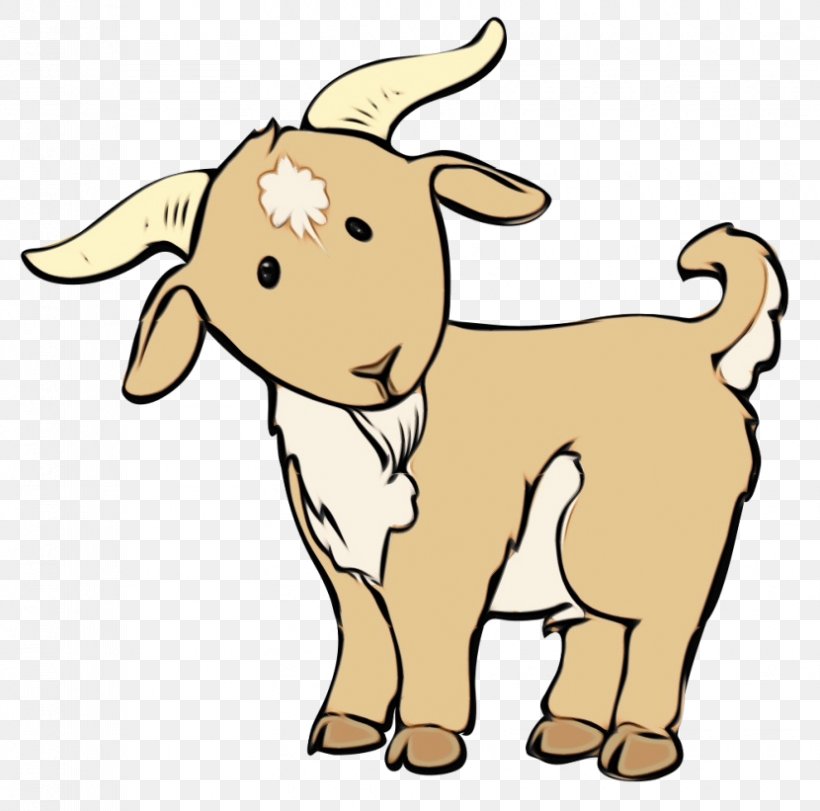 Goats Cartoon Goat Clip Art Cow-goat Family, PNG, 830x821px, Watercolor, Animal Figure, Bovine, Cartoon, Cowgoat Family Download Free