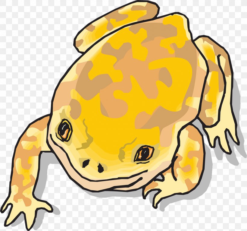Southern Brown Tree Frog Poison Dart Frog Yellow Clip Art, PNG, 1280x1197px, Frog, Amphibian, Animal, Artwork, Fauna Download Free