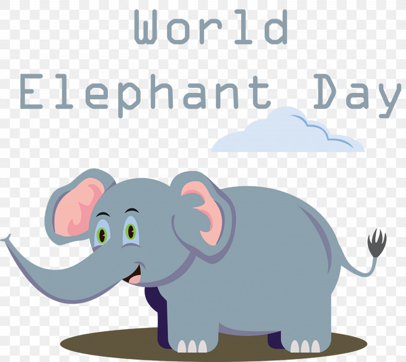 World Elephant Day Elephant Day, PNG, 3000x2683px, World Elephant Day, African Elephants, Cartoon, Elephant, Elephants Download Free