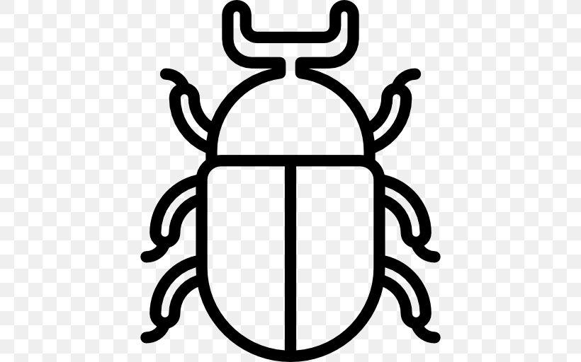 Beetle Clip Art, PNG, 512x512px, Beetle, Animal, Black And White, Symbol, Wildlife Download Free