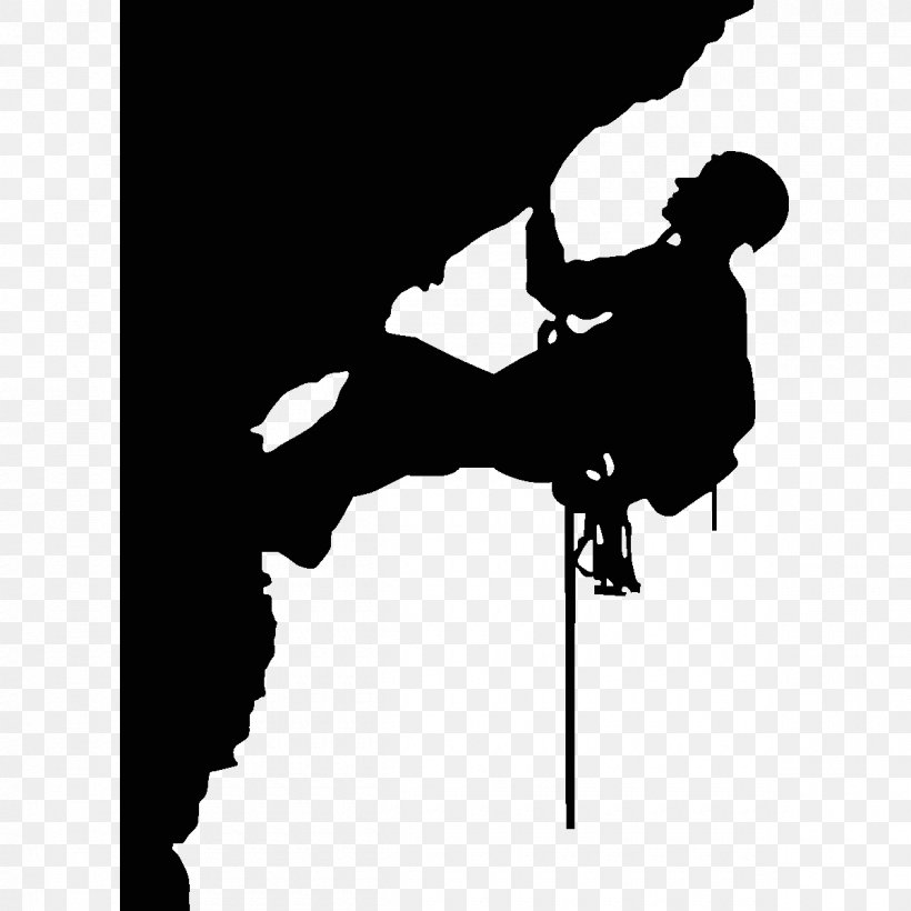 Climbing Wall Wall Decal Rock Climbing Bouldering, PNG, 1200x1200px, Climbing, Black, Black And White, Bouldering, Climbing Wall Download Free