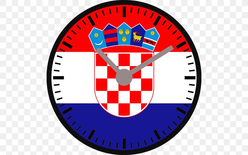 Flag Of Croatia Flag Of Cyprus Flag Of Denmark, PNG, 512x512px, Flag Of Croatia, Area, Clock, Coat Of Arms Of Croatia, Croatia Download Free