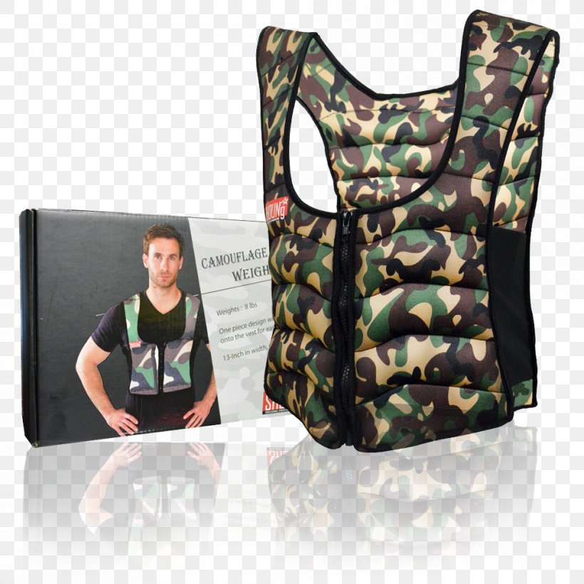 Gilets Military Camouflage Weighted Clothing, PNG, 1000x1000px, Gilets, Bag, Brand, Camouflage, Fashion Download Free