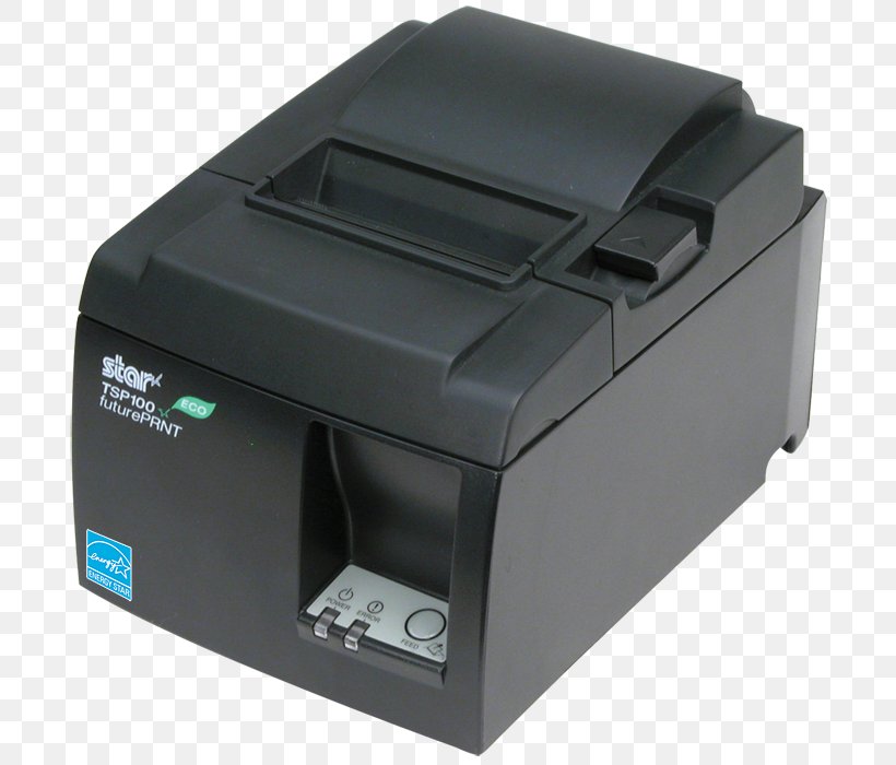 Printer Star Micronics Point Of Sale Thermal Paper Thermal Printing, PNG, 700x700px, Printer, Cash Register, Electronic Device, Ethernet, Inkjet Printing Download Free