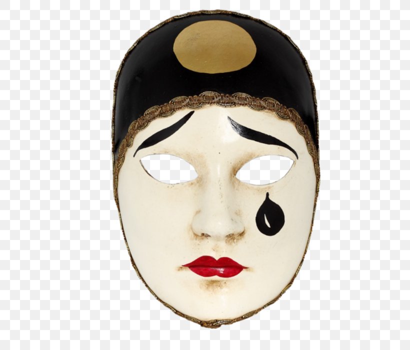 Venetian Masks Pierrot Masquerade Ball Papier-mâché, PNG, 700x700px, Mask, Carnival, Face, Head, Headgear Download Free