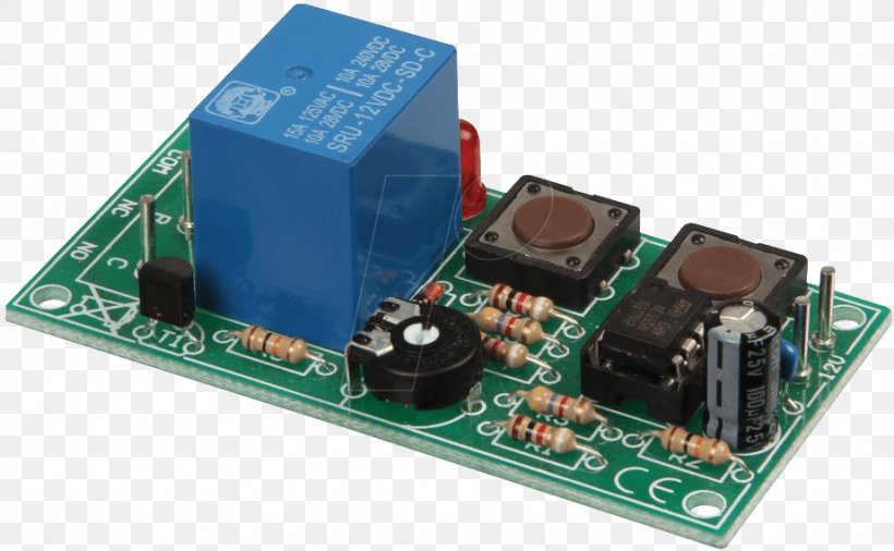 555 Timer IC Electronics Kit Velleman, PNG, 922x569px, 555 Timer Ic, Timer, Circuit Component, Clock, Computer Component Download Free