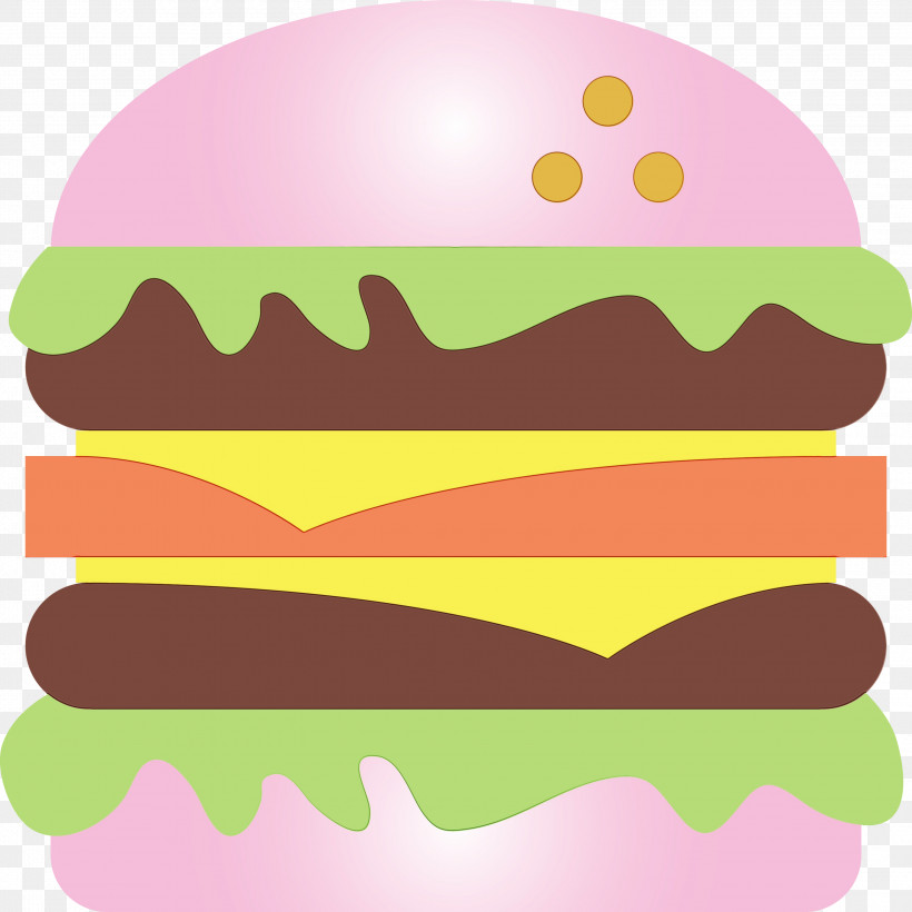Hamburger, PNG, 3000x3000px, Hamburger, Cheeseburger, Fast Food, Finger Food, Food Download Free