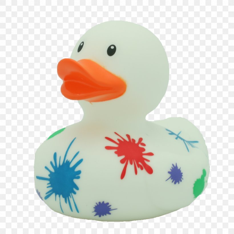 Rubber Duck Natural Rubber Color Toy, PNG, 1756x1757px, Duck, Beak, Bird, Child, Color Download Free