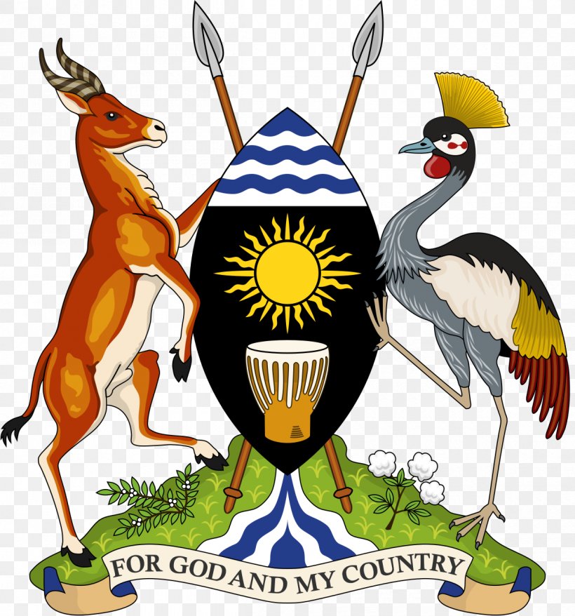 Coat Of Arms Of Uganda Democratic Republic Of The Congo Flag Of Uganda, PNG, 1200x1286px, Uganda, Beak, Cabinet Of Uganda, Coat Of Arms, Coat Of Arms Of Uganda Download Free