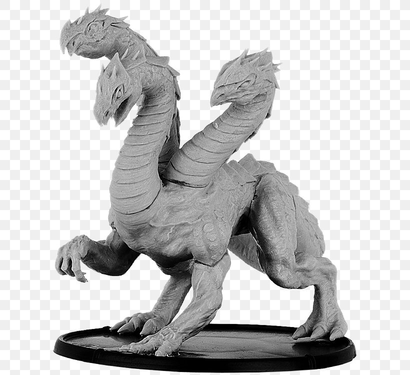 Miniature Figure Miniature Wargaming Lernaean Hydra The Ninth Age: Fantasy Battles Blood Bowl, PNG, 619x750px, Miniature Figure, Black And White, Blood Bowl, Board Game, Classical Sculpture Download Free