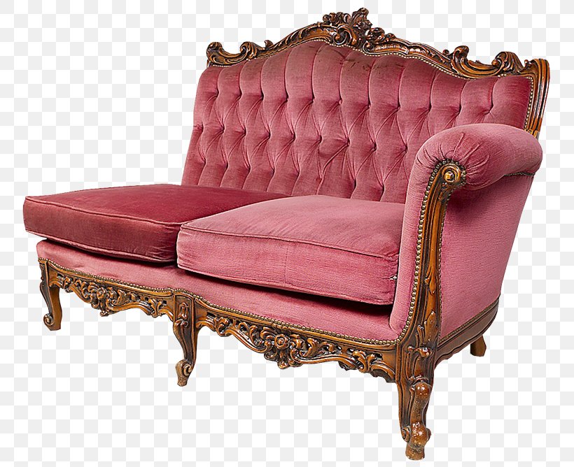 Couch Furniture Wing Chair Ottoman, PNG, 773x668px, Couch, Antique, Bed Frame, Chair, Chaise Longue Download Free
