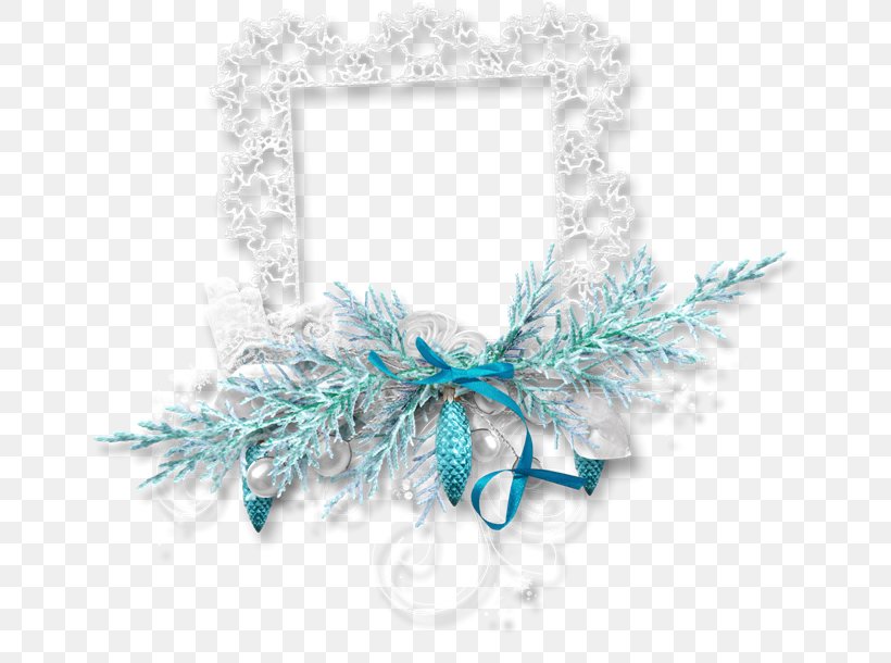 Picture Frames Christmas Clip Art, PNG, 650x610px, Picture Frames, Blue, Christmas, Christmas Decoration, Christmas Ornament Download Free