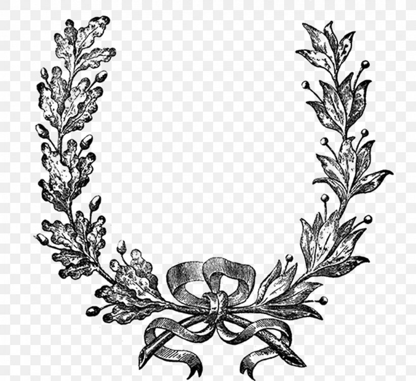 Wreath Clip Art, PNG, 1080x990px, Wreath, Art, Black And White, Body Jewelry, Branch Download Free