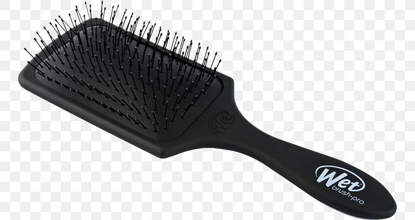 Comb Hairbrush The Wet Brush Pro Paddle, PNG, 750x436px, Comb, Bristle, Brush, Cosmetics, Hair Download Free