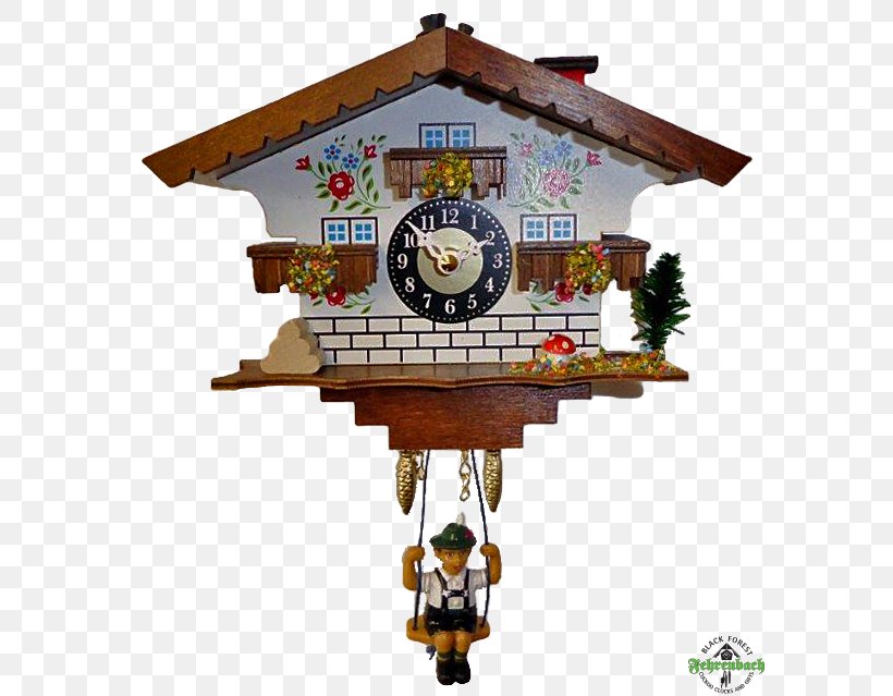 Cuckoo Clock Black Forest Quartz Clock Movement, PNG, 584x639px, Cuckoo Clock, Automaton Clock, Black Forest, Black Forest Clockmakers, Chalet Download Free