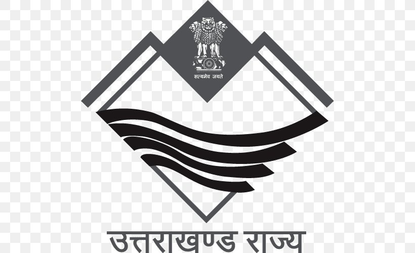 Soochna Bhawan Uttarakhand Government Of Uttarakhand Tehri Garhwal District Seal Of Uttarakhand Education In Uttarakhand, PNG, 500x500px, Government Of Uttarakhand, Black And White, Brand, Dehradun, Government Download Free