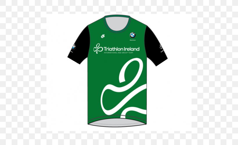 T-shirt Triathlon Jersey Logo Brand, PNG, 500x500px, Tshirt, Active Shirt, Brand, Champion, Clothing Download Free