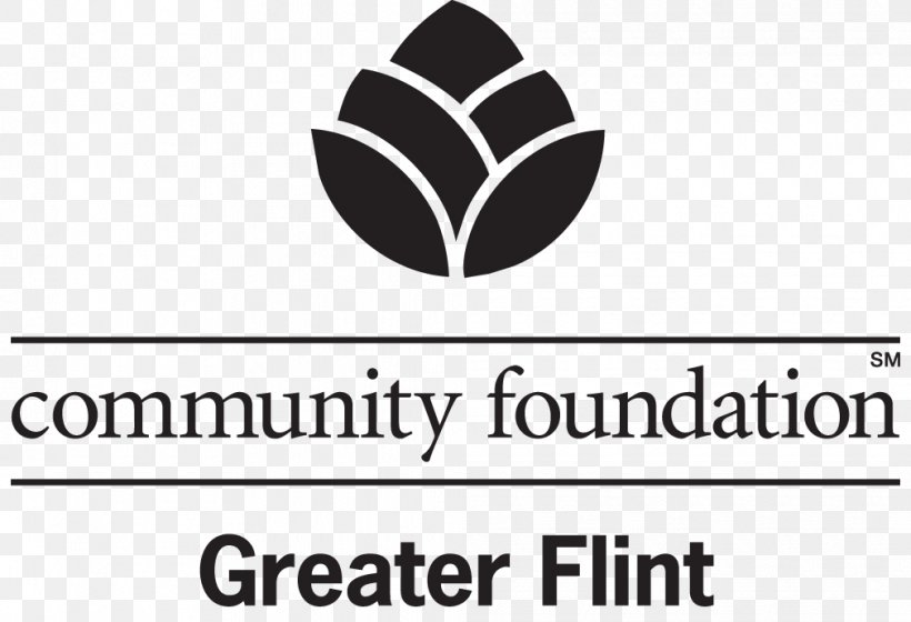 The Community Foundation Of Greater Flint, PNG, 1010x690px, Foundation, Area, Black And White, Brand, Community Download Free
