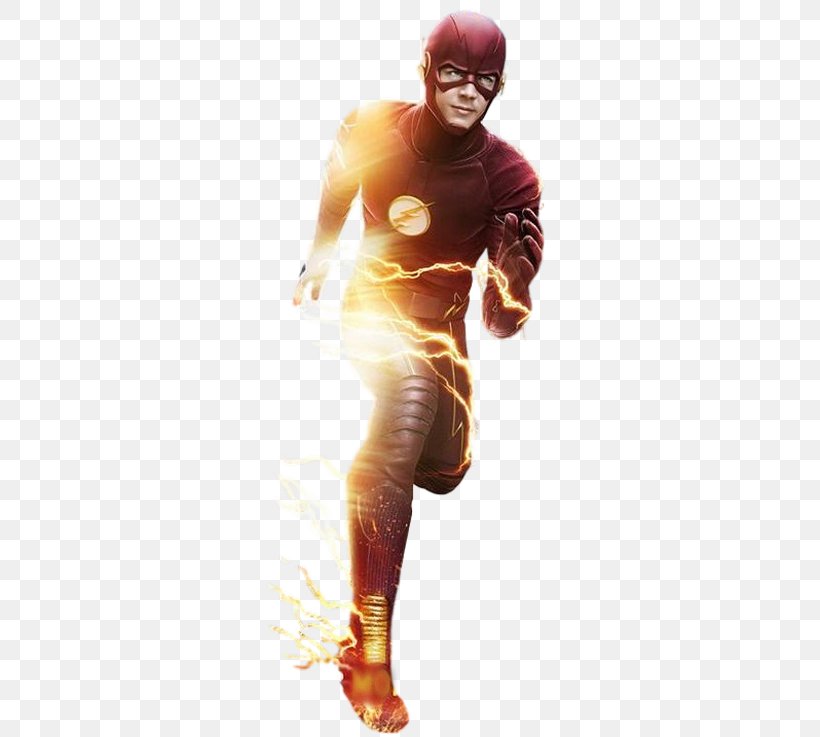The Flash Wally West Eobard Thawne, PNG, 409x737px, Flash, Abdomen, Arm, Boxing Glove, Crossover Download Free