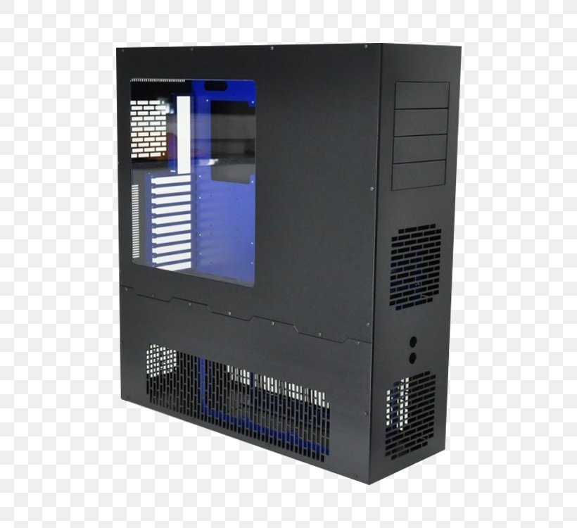 Computer Cases & Housings Computer System Cooling Parts ATX Water Cooling Personal Computer, PNG, 750x750px, Computer Cases Housings, Atx, Cable Management, Computer, Computer Case Download Free