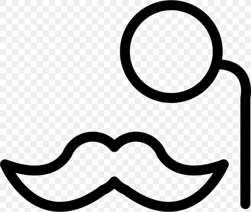 Moustache, PNG, 980x828px, Moustache, Area, Black, Black And White, Body Jewelry Download Free