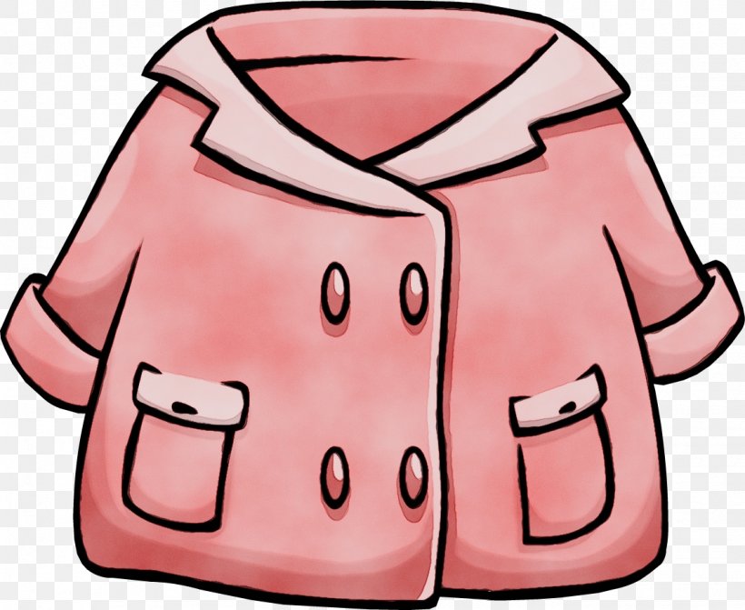 Pink Clip Art Outerwear Jacket, PNG, 1136x930px, Watercolor, Jacket, Outerwear, Paint, Pink Download Free