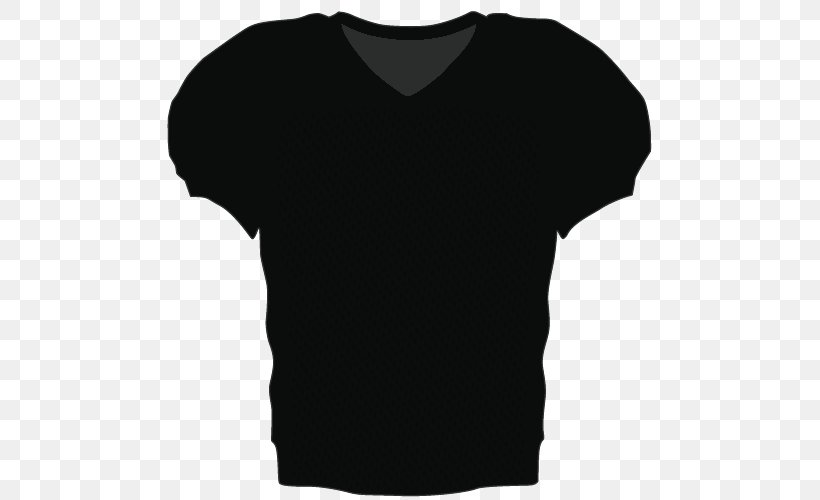 T-shirt Shoulder Sleeve Outerwear, PNG, 500x500px, Tshirt, Black, Black M, Clothing, Neck Download Free