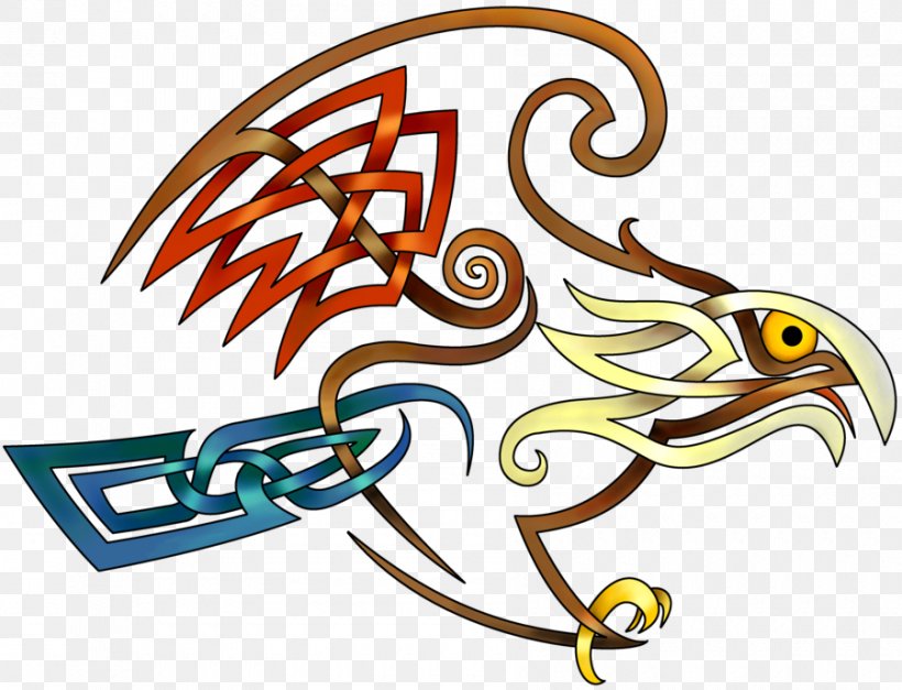 Bird Celtic Knot Celts Hawk Celtic Art, PNG, 900x689px, Bird, Area, Art, Artwork, Beak Download Free