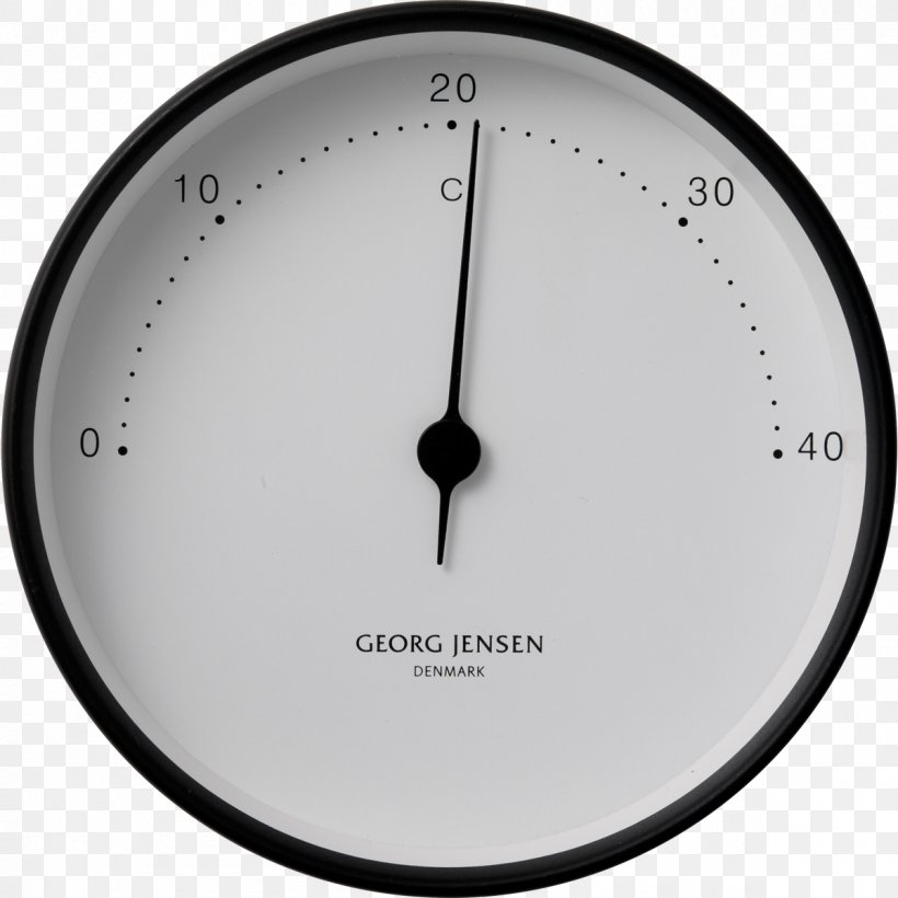 Clock Hygrometer Thermometer Georg Jensen A/S Barometer, PNG, 1200x1200px, Clock, Barometer, Danish Design, Designer, Dial Download Free