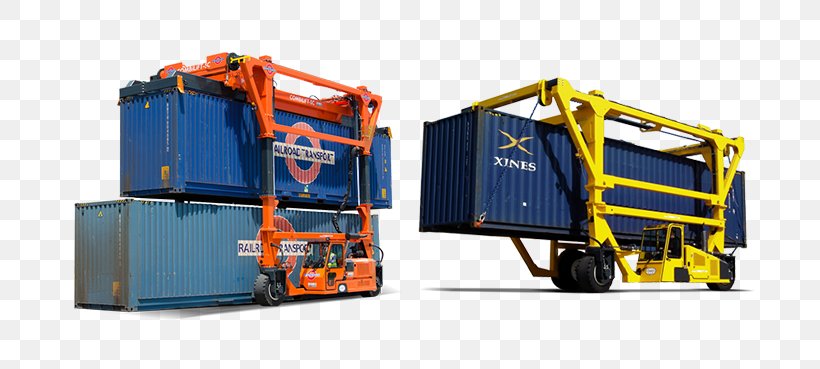 Forklift Straddle Carrier Logistics Hydraulics Intermodal Container, PNG, 697x369px, Forklift, Architectural Engineering, Business, Cargo, Container Crane Download Free