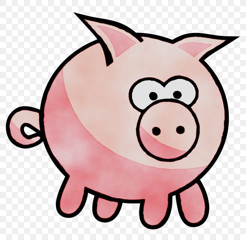 Clip Art Pig Image, PNG, 800x800px, Pig, Animal, Cartoon, Cheek, Domestic Pig Download Free