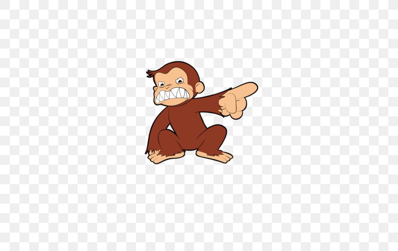 Curious George The Evil Monkey Popeye Drawing Clip Art, PNG, 674x518px, Curious George, Arm, Art, Canvas Print, Carnivoran Download Free