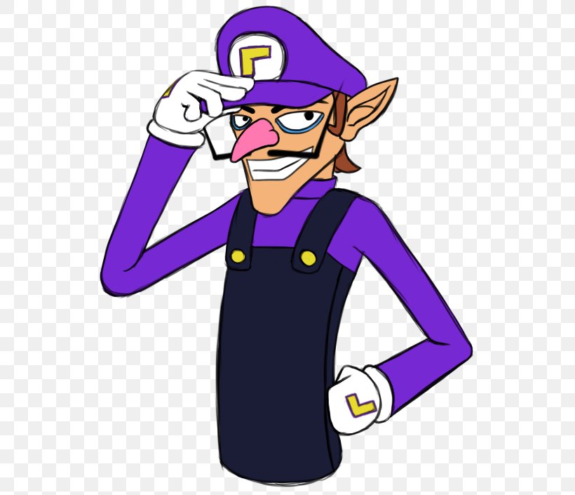 Headgear Costume Character Mario Bros. Waluigi, PNG, 555x705px, Headgear, Art, Character, Costume, Costume M Download Free