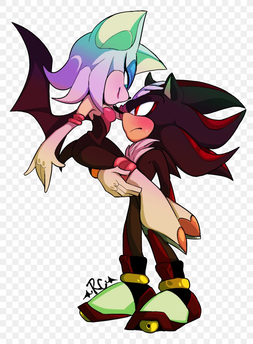 Shadow The Hedgehog DeviantArt Rouge The Bat YouTube, PNG, 1024x1396px, Watercolor, Cartoon, Flower, Frame, Heart Download Free