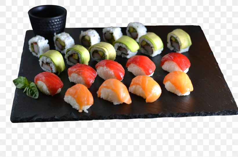 Sushi Japanese Cuisine Korean Cuisine Restaurant Platter, PNG, 1900x1255px, Sushi, Asian Food, Comfort Food, Cooked Rice, Cuisine Download Free