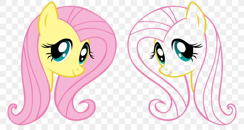 Fluttershy Pinkie Pie Pony Twilight Sparkle Rainbow Dash, PNG, 5578x2997px, Watercolor, Cartoon, Flower, Frame, Heart Download Free