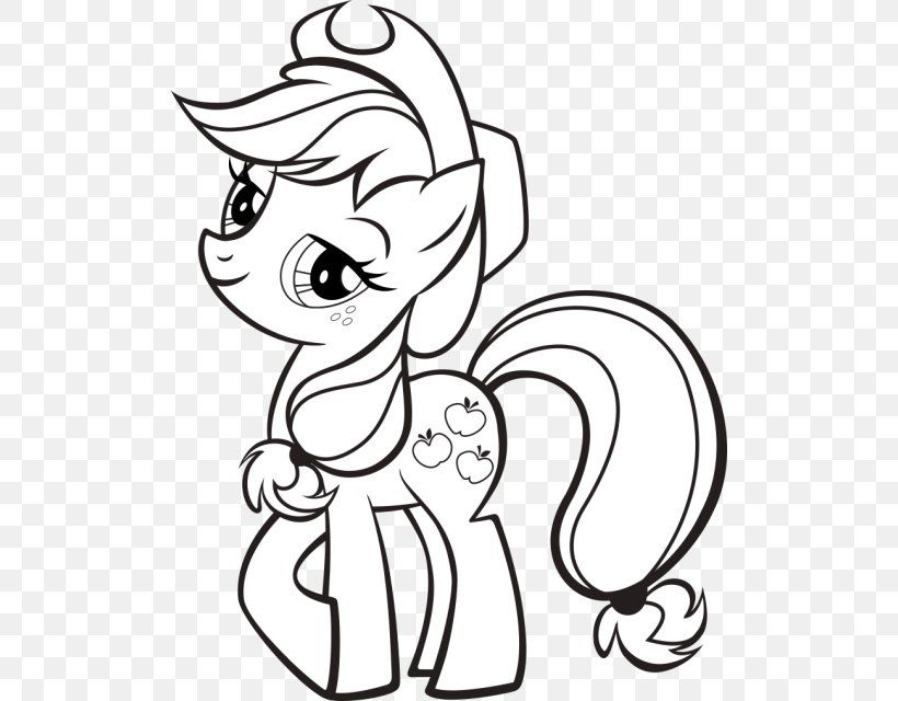 Applejack My Little Pony Rainbow Dash Pinkie Pie, PNG, 508x640px, Watercolor, Cartoon, Flower, Frame, Heart Download Free