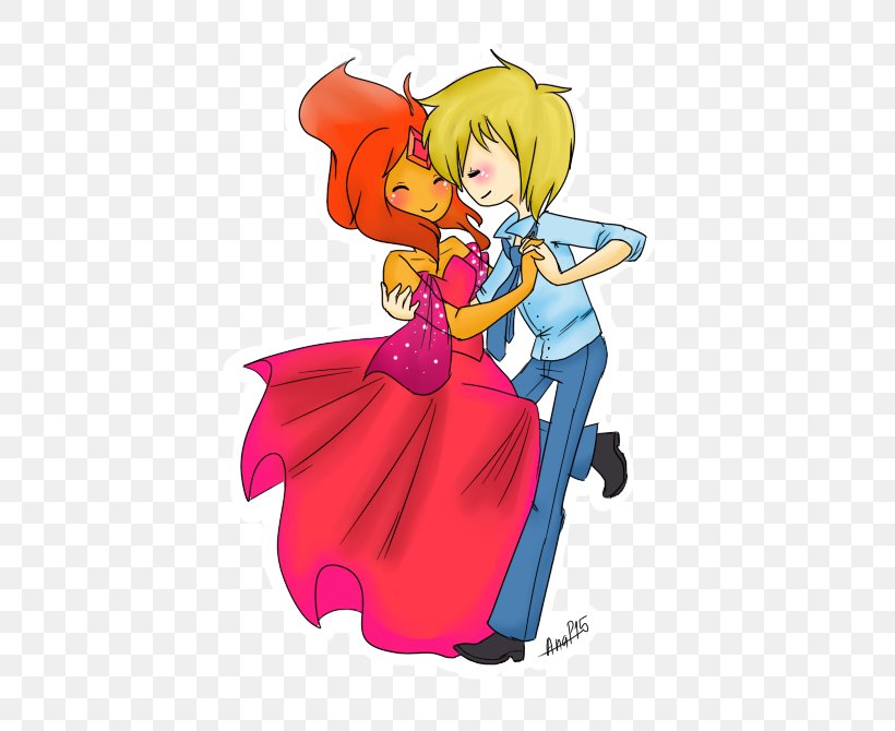 Flame Princess Cartoon Fan Art, PNG, 500x670px, Watercolor, Cartoon, Flower, Frame, Heart Download Free