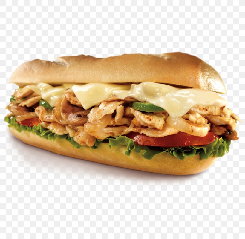 Submarine Sandwich Cheesesteak Chicken Sandwich Barbecue Chicken Gyro, PNG, 800x800px, Submarine Sandwich, American Food, Barbecue Chicken, Bell Pepper, Breakfast Sandwich Download Free
