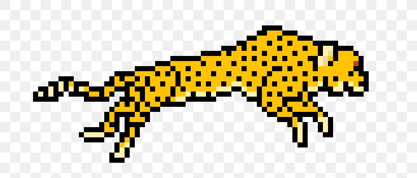 Cheetah Minecraft Pixel Art, PNG, 770x350px, Cheetah, Art, Art Museum, Cartoon, Deviantart Download Free