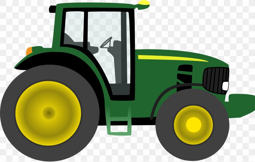 John Deere Tractor Clip Art, PNG, 2400x1526px, John Deere, Agricultural Machinery, Agriculture, Automotive Design, Automotive Tire Download Free