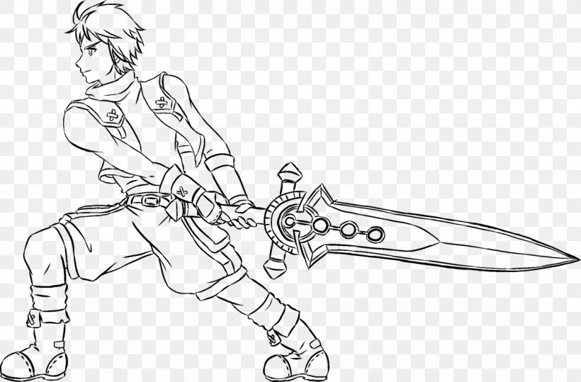 Line Art Sword Angle White, PNG, 1177x775px, Line Art, Arm, Artwork, Black And White, Cold Weapon Download Free